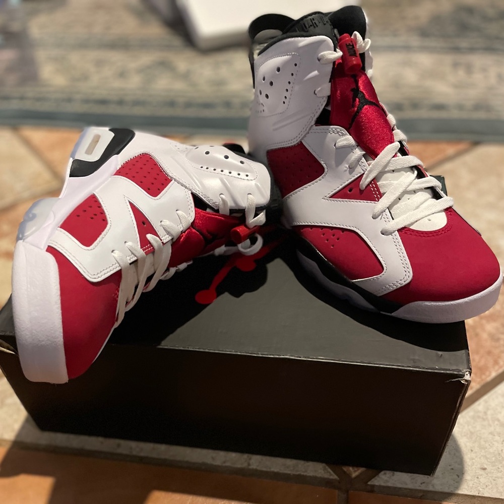 Nike Jordan carmine 6 Basketball Shoe OG Dead Stock 🏀 🔥 🔥